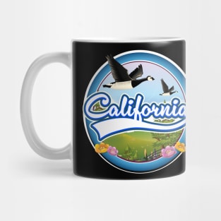 California travel logo Mug